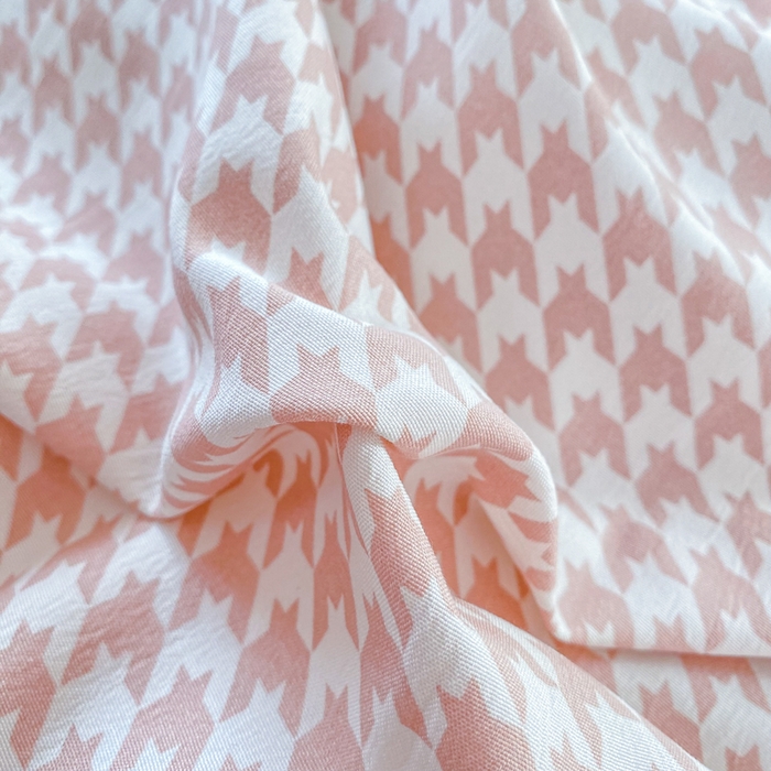 91家纺网 家纺一手货源 找家纺 美莱 2023直播爆款水洗棉麻四件套小清新套件可谈价 千鸟格