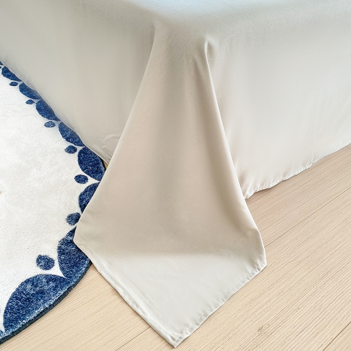 91家纺网 家纺一手货源 找家纺 美莱 2023直播爆款水洗棉麻四件套小清新套件可谈价 千鸟格