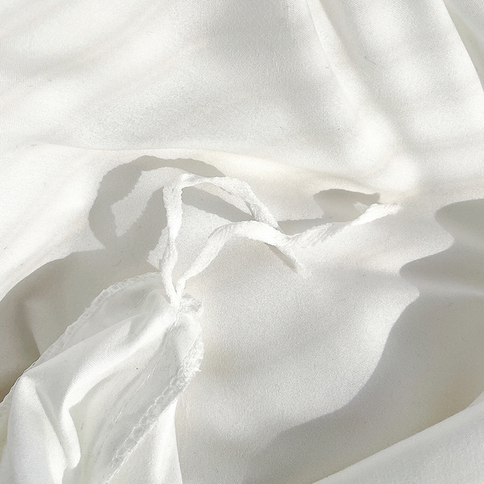 91家纺网 家纺一手货源 找家纺 曼谷 新款毛巾绣四件套ins煤球图案柔软磨毛水洗棉套件 煤球-小白