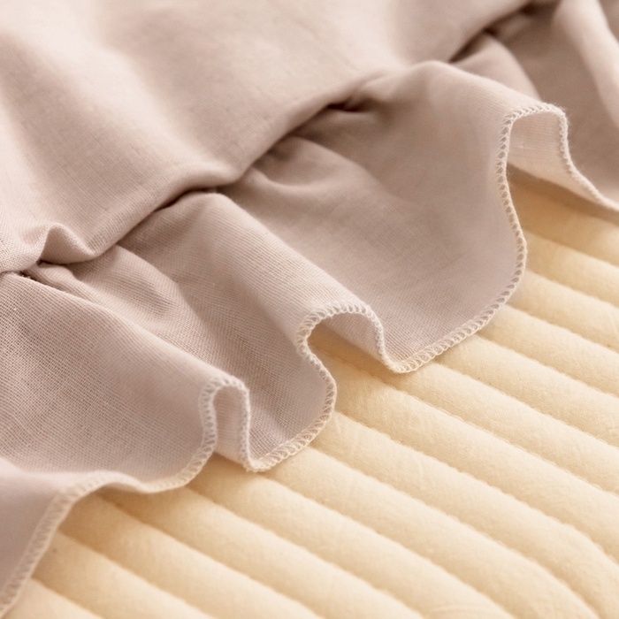 91家纺网 家纺一手货源 找家纺 （总）喜多兔 2023新款小轻柔纱布纯棉双层纱空调被