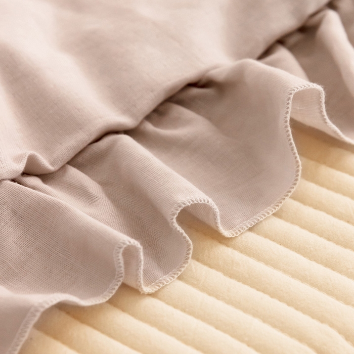 91家纺网 家纺一手货源 找家纺 喜多兔 2023新款小轻柔纱布纯棉双层纱空调被 灰色萌熊猫