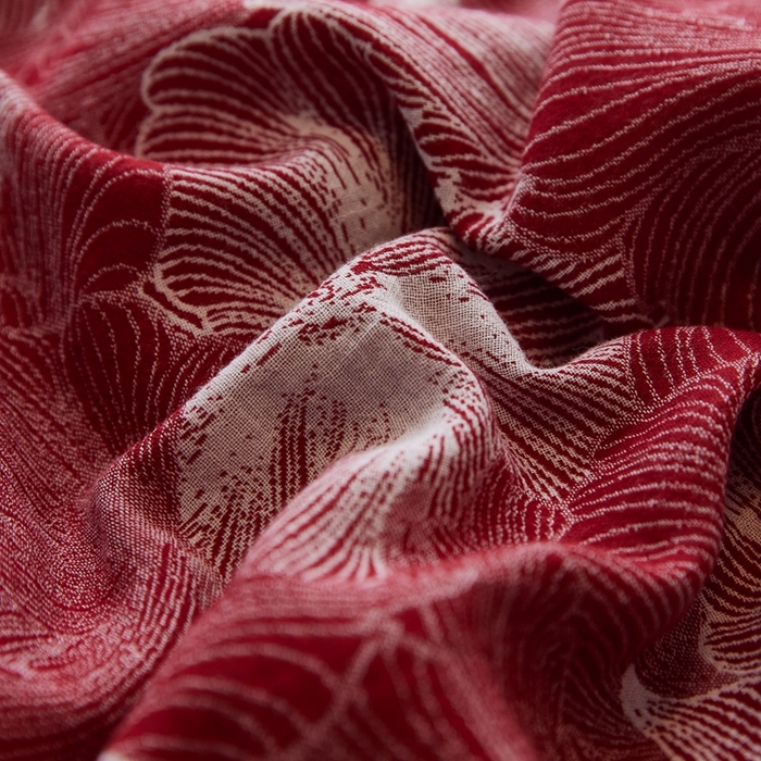 91家纺网 家纺一手货源 找家纺 （总）安莱生活 2023新品双层纱大提花高奢工艺款四件套-国色天香系列