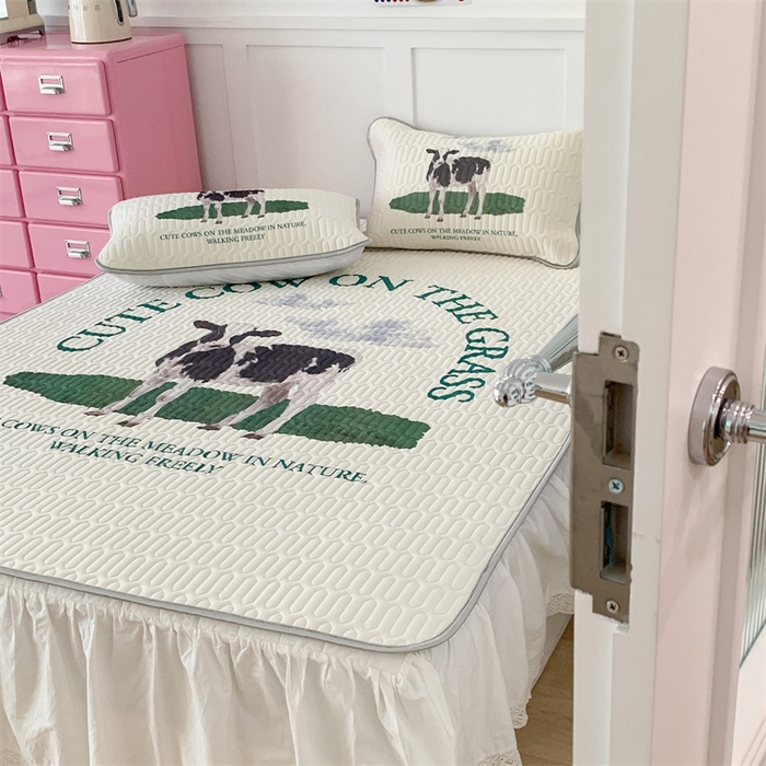 91家纺网 家纺一手货源 找家纺 （总）昔可家纺 2023新款ins创意风乳胶凉席