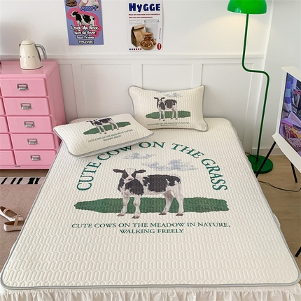 （总）昔可家纺 2023新款ins创意风乳胶凉席