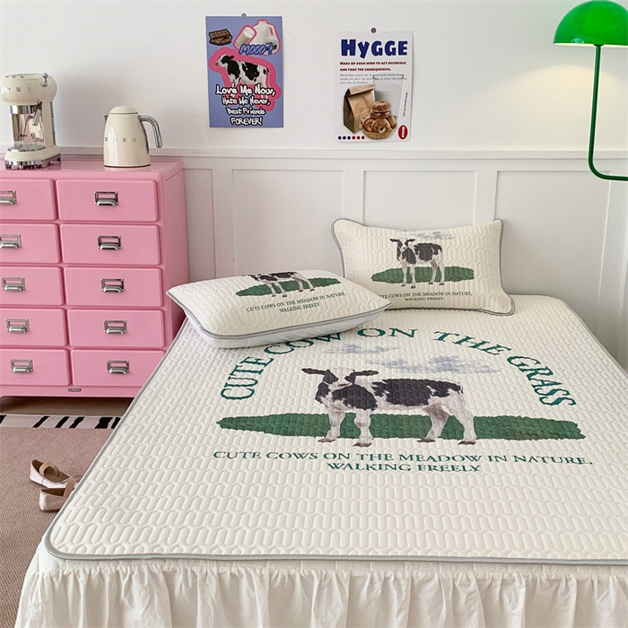 91家纺网 家纺一手货源 找家纺 （总）昔可家纺 2023新款ins创意风乳胶凉席