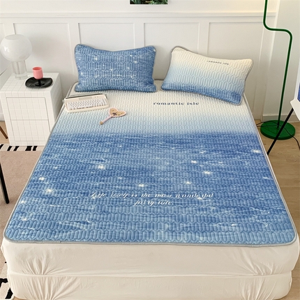 91家纺网 家纺一手货源 找家纺 （总）昔可家纺 2023新款ins创意风乳胶凉席