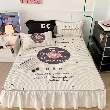 91家纺网 家纺一手货源 找家纺 （总）昔可家纺 2023新款ins简约风乳胶凉席