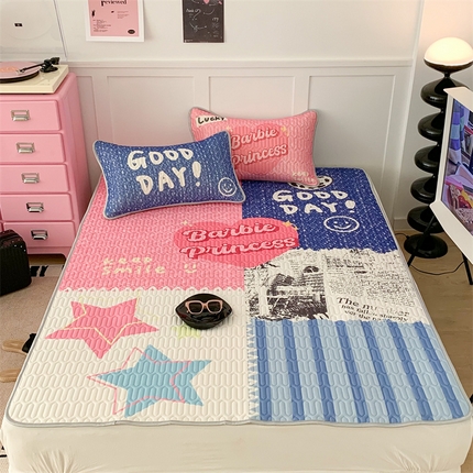 91家纺网 家纺一手货源 找家纺 （总）昔可家纺 2023新款ins简约风乳胶凉席