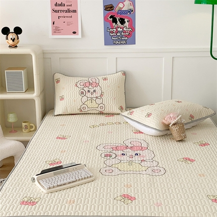 91家纺网 家纺一手货源 找家纺 （总）昔可家纺 2023新款大版卡通乳胶凉席第二批