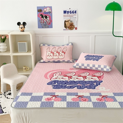 91家纺网 家纺一手货源 找家纺 （总）昔可家纺 2023新款大版卡通乳胶凉席第二批