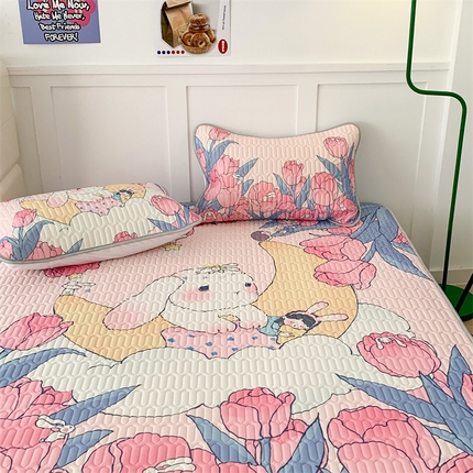 91家纺网 家纺一手货源 找家纺 （总）昔可家纺 2023新款大版卡通乳胶凉席第二批