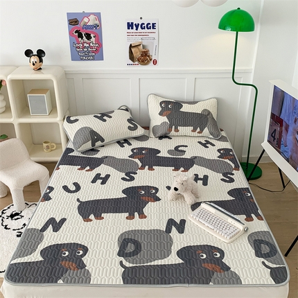 91家纺网 家纺一手货源 找家纺 （总）昔可家纺 2023新款大版卡通乳胶凉席第二批