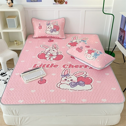 91家纺网 家纺一手货源 找家纺 （总）昔可家纺 2023新款大版卡通乳胶凉席第二批