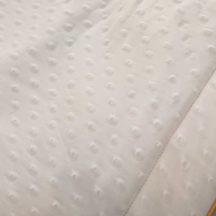 91家纺网 家纺一手货源 找家纺 一米阳光 2023新款凉感丝豆豆款包边夏被 海绵宝宝