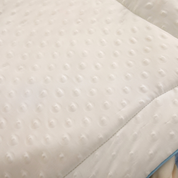 91家纺网 家纺一手货源 找家纺 一米阳光 2023新款凉感丝豆豆款包边夏被 米菲兔米