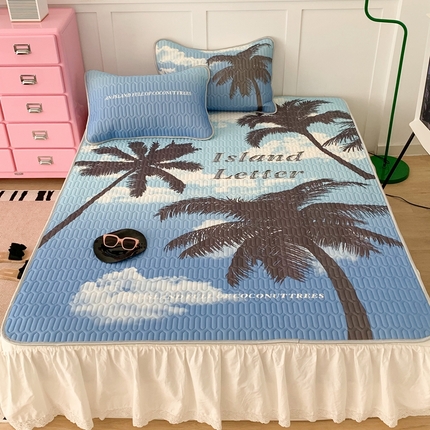 91家纺网 家纺一手货源 找家纺 （总）昔可家纺2023新款ins创意风乳胶凉席