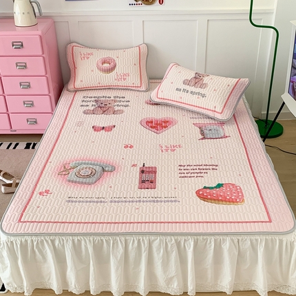 91家纺网 家纺一手货源 找家纺 （总）昔可家纺2023新款ins创意风乳胶凉席