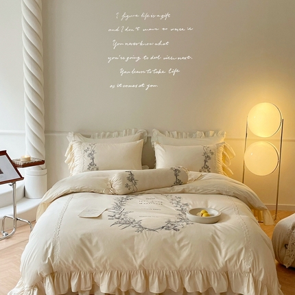 91家纺网 家纺一手货源 找家纺 （总）嗨购家纺 2023新款40S水洗全棉四件套