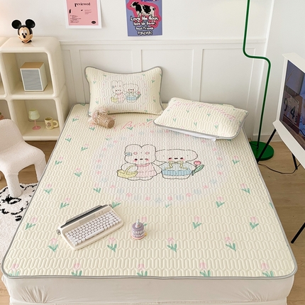 91家纺网 家纺一手货源 找家纺 （总）昔可家纺2023新款大版卡通乳胶凉席第二批