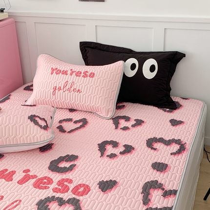 （总）昔可家纺2023新款甜酷黑粉系列乳胶凉席