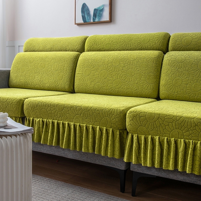 91家纺网 家纺一手货源 找家纺 （总）千彤沙发垫-太阳花--裙边沙发笠系列