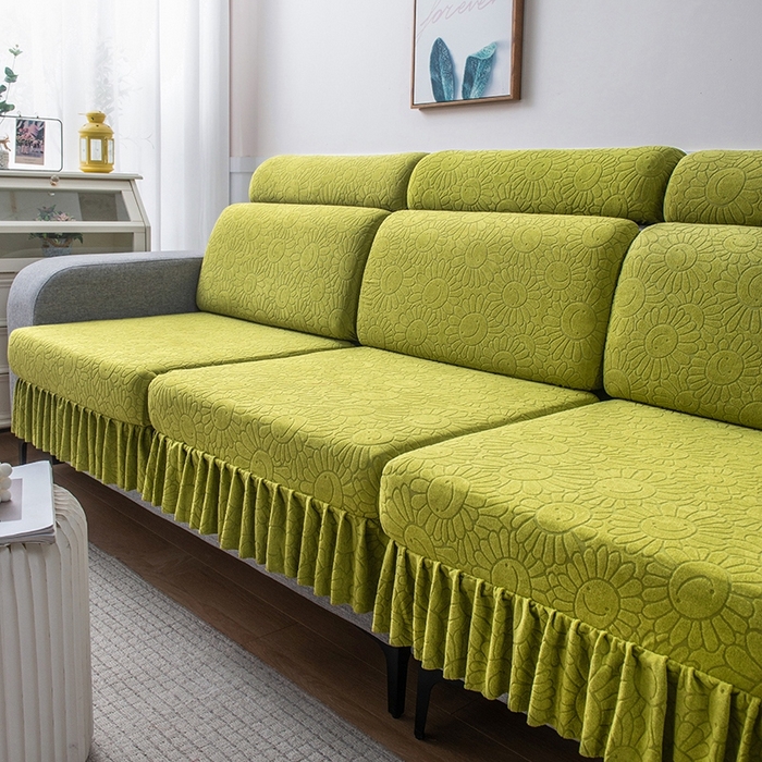 91家纺网 家纺一手货源 找家纺 （总）千彤沙发垫-太阳花--裙边沙发笠系列