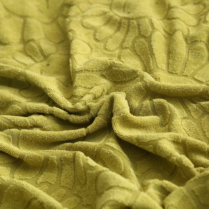 91家纺网 家纺一手货源 找家纺 千彤沙发垫-太阳花--裙边沙发笠系列 亮绿