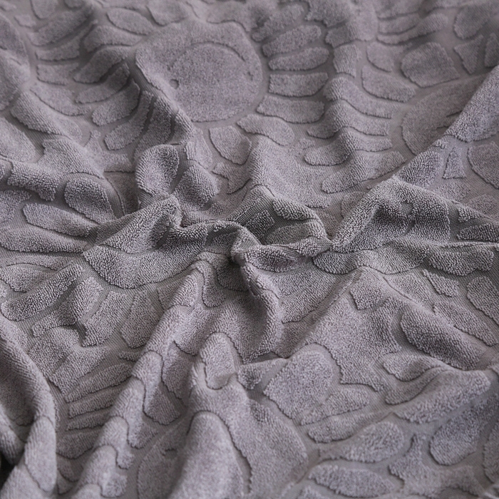 91家纺网 家纺一手货源 找家纺 千彤沙发垫-太阳花--裙边沙发笠系列 深灰橘色