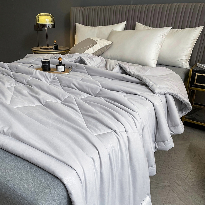 91家纺网 家纺一手货源 找家纺 （总）可机洗柞蚕丝桑蚕丝宽边夏凉被空调被夏季薄被薄款春秋被单人