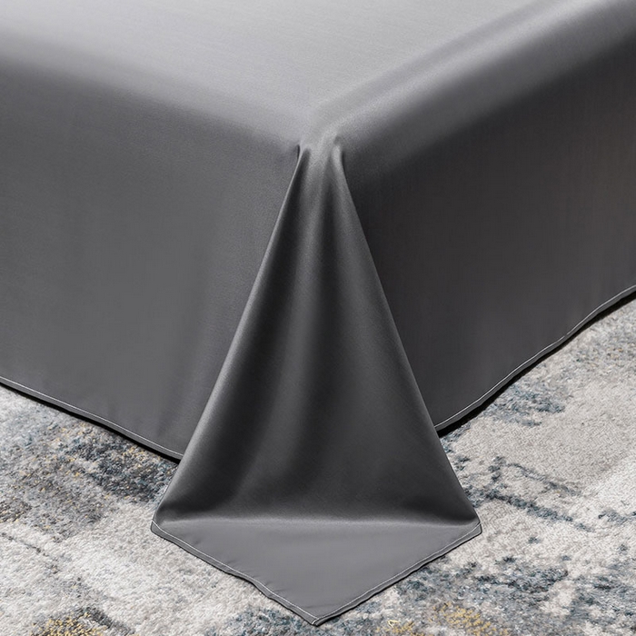 91家纺网 家纺一手货源 找家纺 梦舒羽 新款可水洗真丝被夏天宿舍空调被单人夏凉被纯色冰丝刺绣夏被被子双人薄被 潮流-高级灰