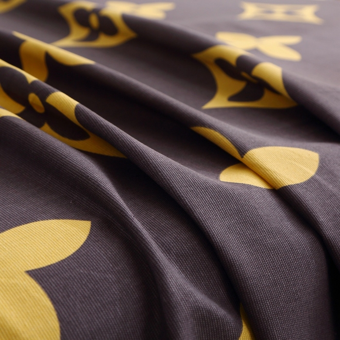 91家纺网 家纺一手货源 找家纺 晶缦2023新款全棉老粗布凉席三件套 四叶草