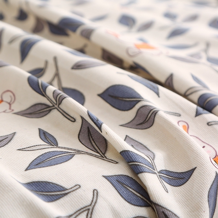 91家纺网 家纺一手货源 找家纺 晶缦2023新款全棉老粗布凉席三件套 碎花兔