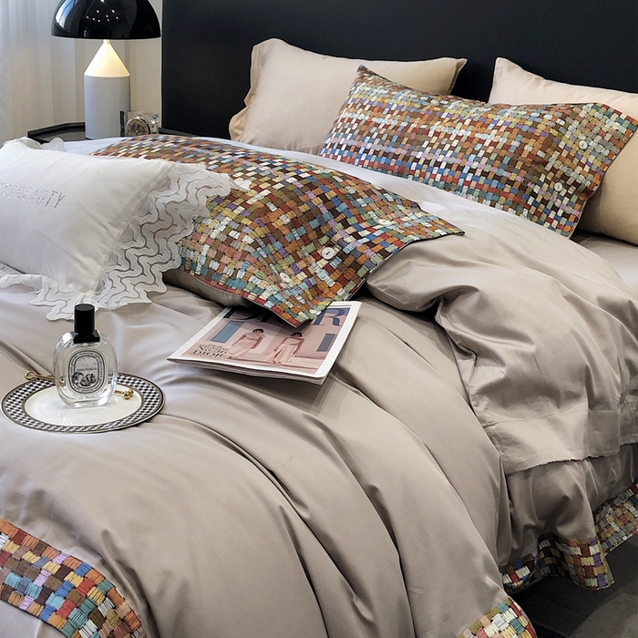 91家纺网 家纺一手货源 找家纺 涞澳家纺 2023新款100支数码印花 斐丽