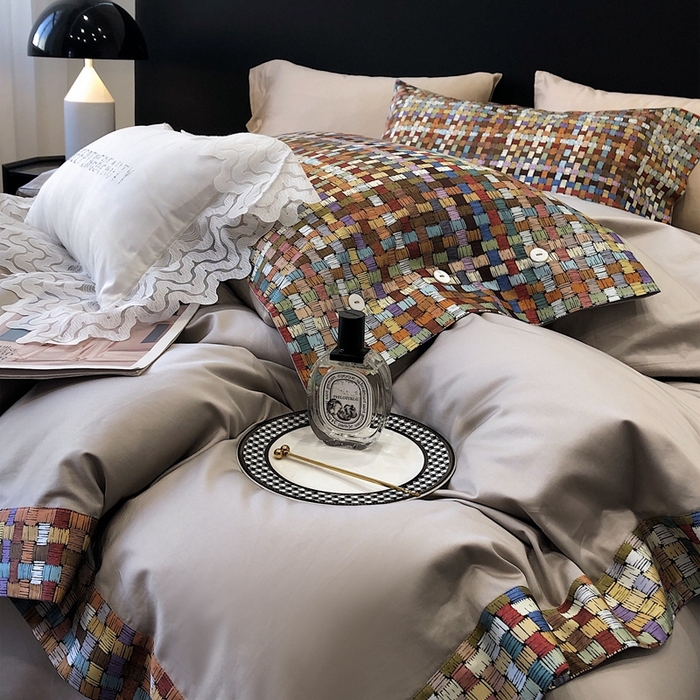 91家纺网 家纺一手货源 找家纺 涞澳家纺 2023新款100支数码印花 斐丽