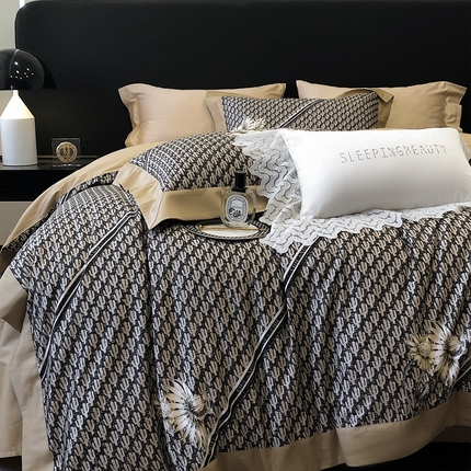 涞澳家纺 2023新款100支数码印花 墨恋