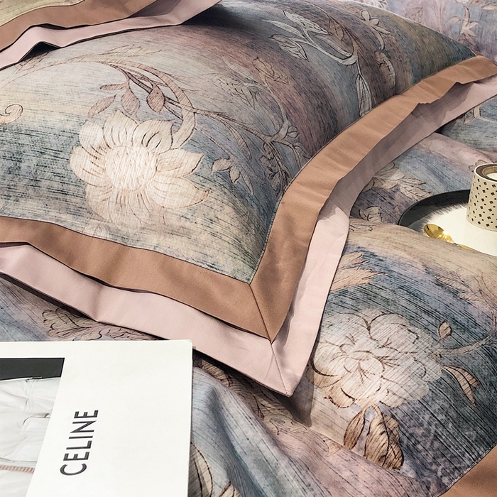 91家纺网 家纺一手货源 找家纺 涞澳家纺 2023新款100支数码印花 茉优