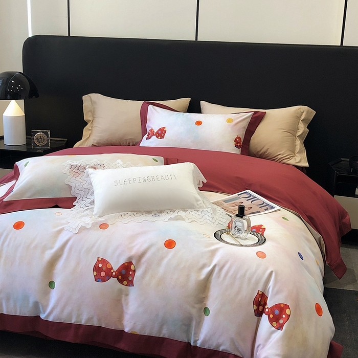 91家纺网 家纺一手货源 找家纺 涞澳家纺 2023新款100支数码印花 奈雪