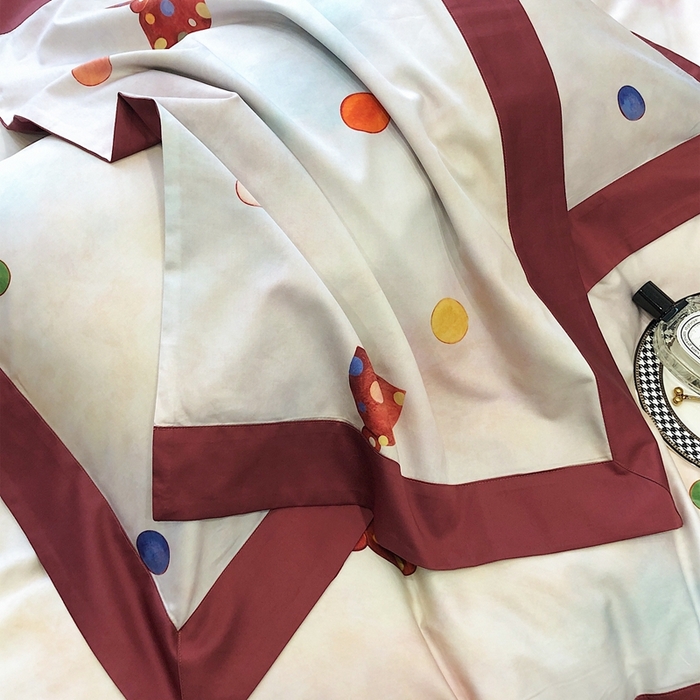 91家纺网 家纺一手货源 找家纺 涞澳家纺 2023新款100支数码印花 奈雪