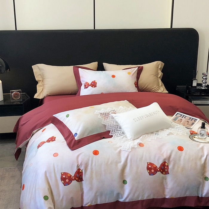 91家纺网 家纺一手货源 找家纺 涞澳家纺 2023新款100支数码印花 奈雪