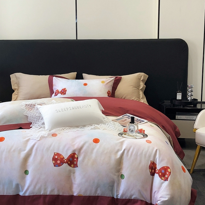 91家纺网 家纺一手货源 找家纺 涞澳家纺 2023新款100支数码印花 奈雪