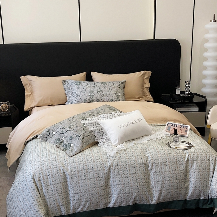 91家纺网 家纺一手货源 找家纺 涞澳家纺 2023新款100支数码印花 乔蒂