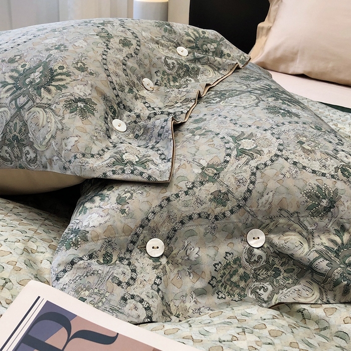 91家纺网 家纺一手货源 找家纺 涞澳家纺 2023新款100支数码印花 乔蒂