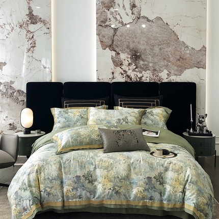 91家纺网 家纺一手货源 找家纺 （总）涞澳家纺 2023新款100支数码印花