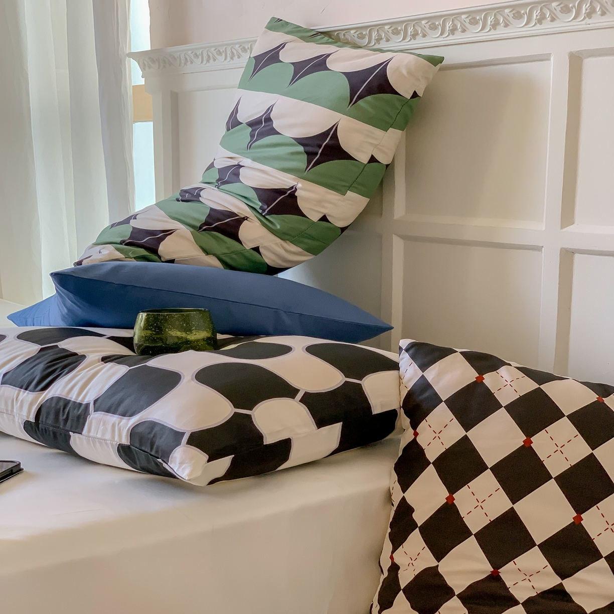 91家纺网 家纺一手货源 找家纺 （总）窝米 全棉水洗棉枕套（纯色类）