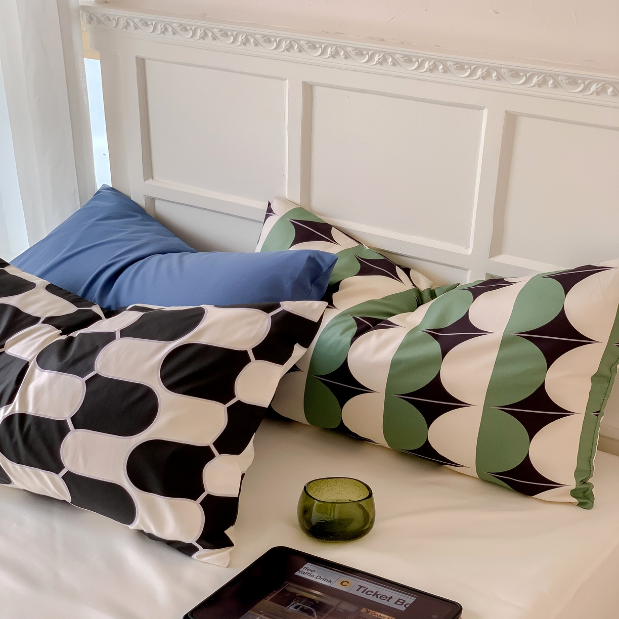 91家纺网 家纺一手货源 找家纺 窝米 全棉水洗棉枕套（纯色类） 克莱因蓝枕套