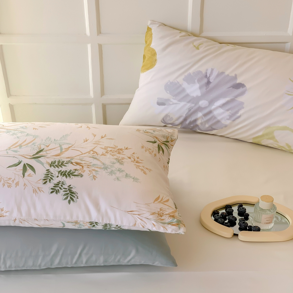 91家纺网 家纺一手货源 找家纺 窝米 全棉水洗棉枕套（纯色类） 米兰枕套