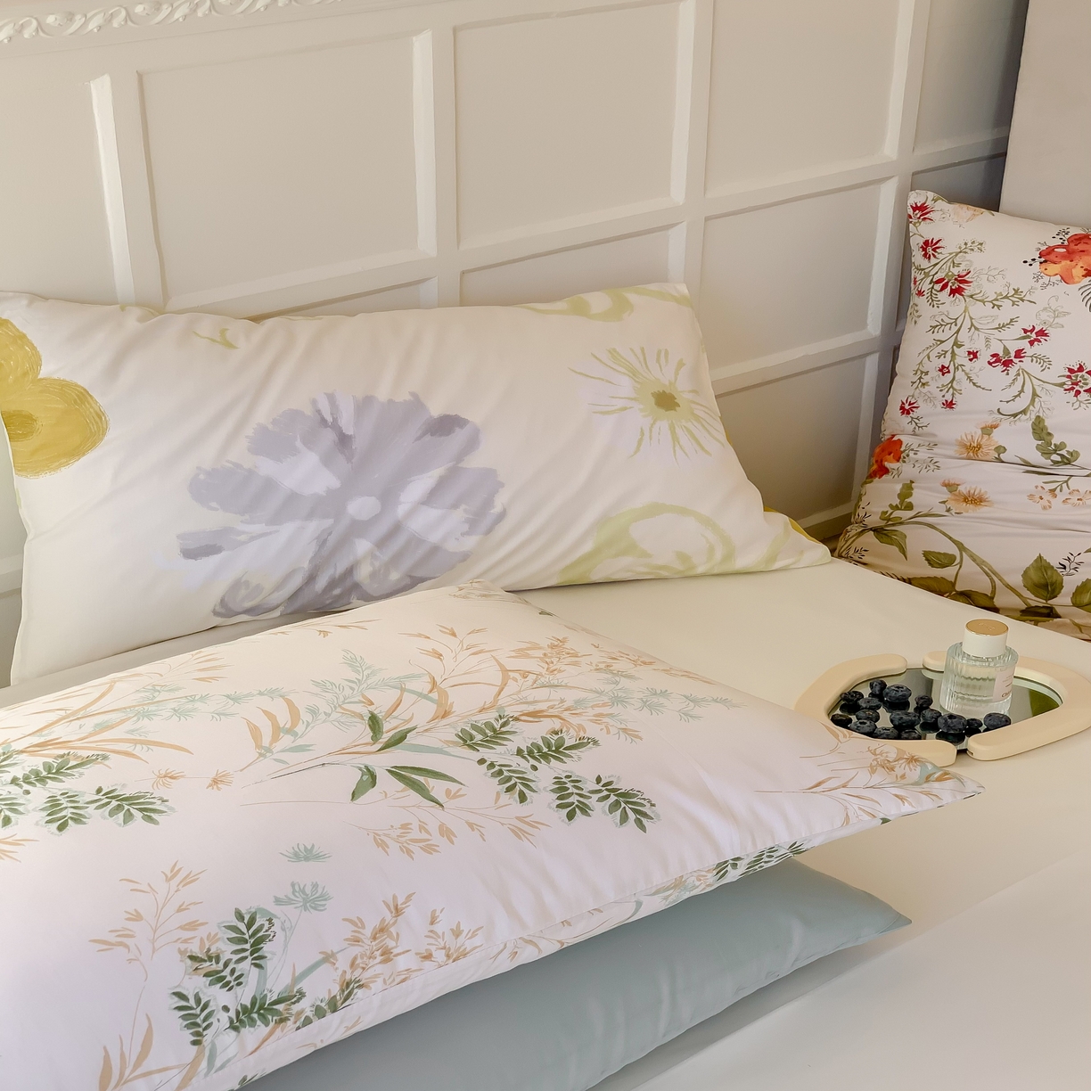 91家纺网 家纺一手货源 找家纺 窝米 全棉水洗棉枕套（纯色类） 米兰枕套