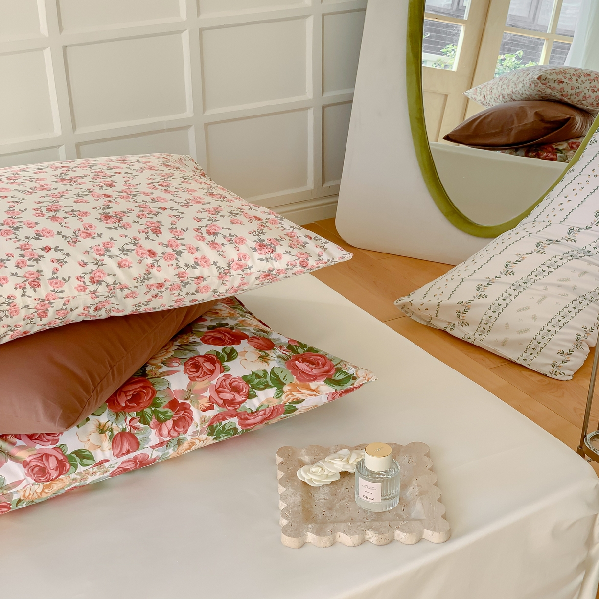 91家纺网 家纺一手货源 找家纺 窝米 全棉水洗棉枕套（纯色类） 摩卡枕套