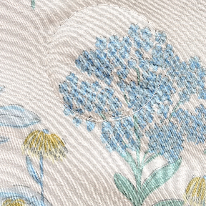 91家纺网 家纺一手货源 找家纺 畅畅家纺2023新款A类水洗棉麻双层纱夏被四件套 绿荫