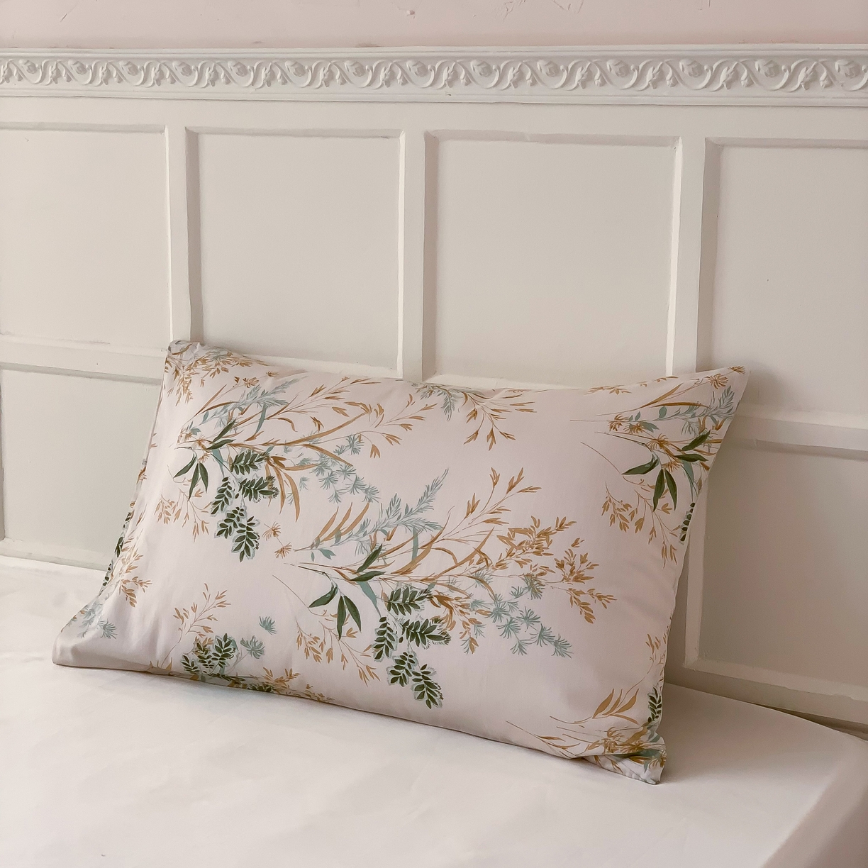 91家纺网 家纺一手货源 找家纺 窝米 全棉斜纹枕套（花卉类） 初恋枕套